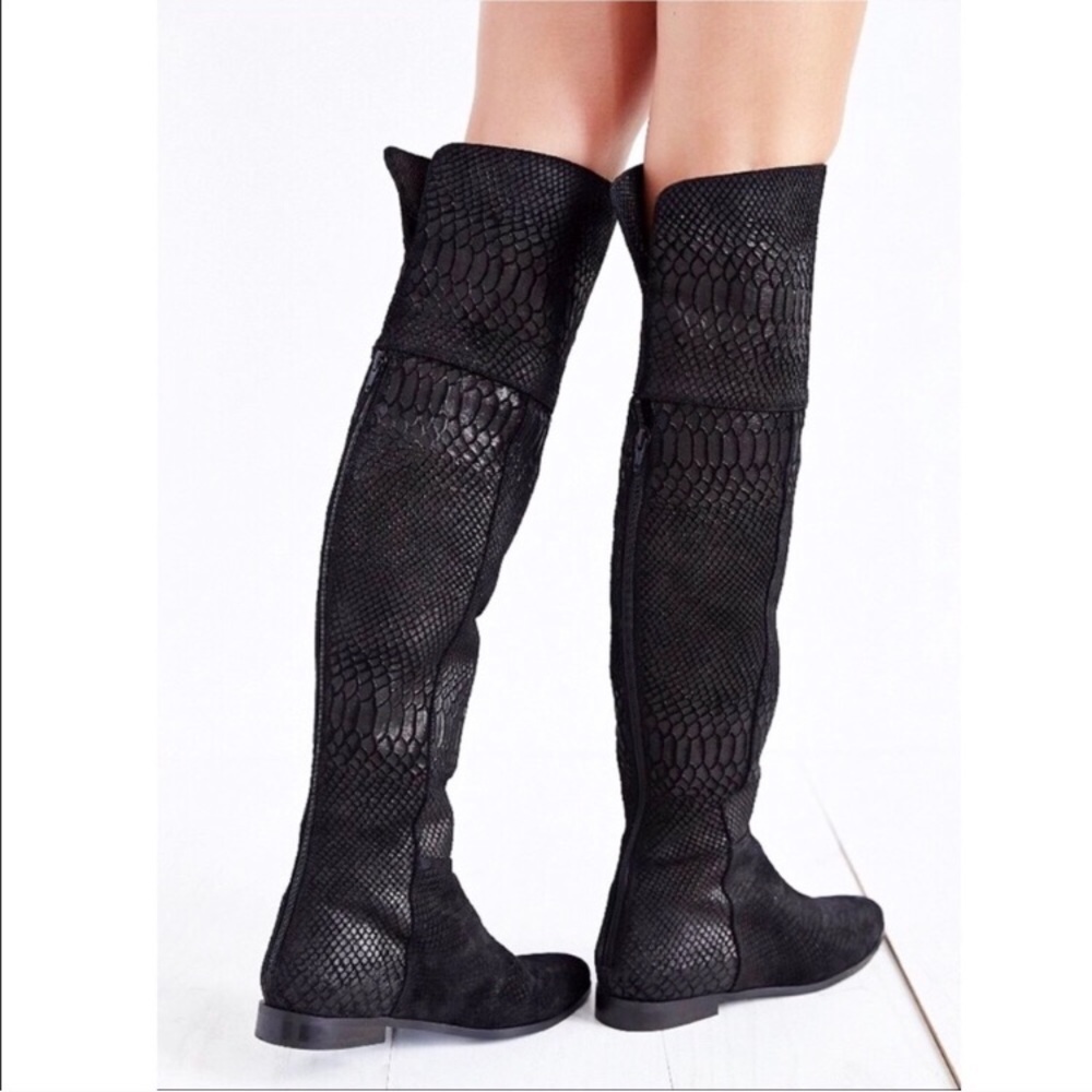 Seychelles Over Knee Boot | Snakeskin | 7